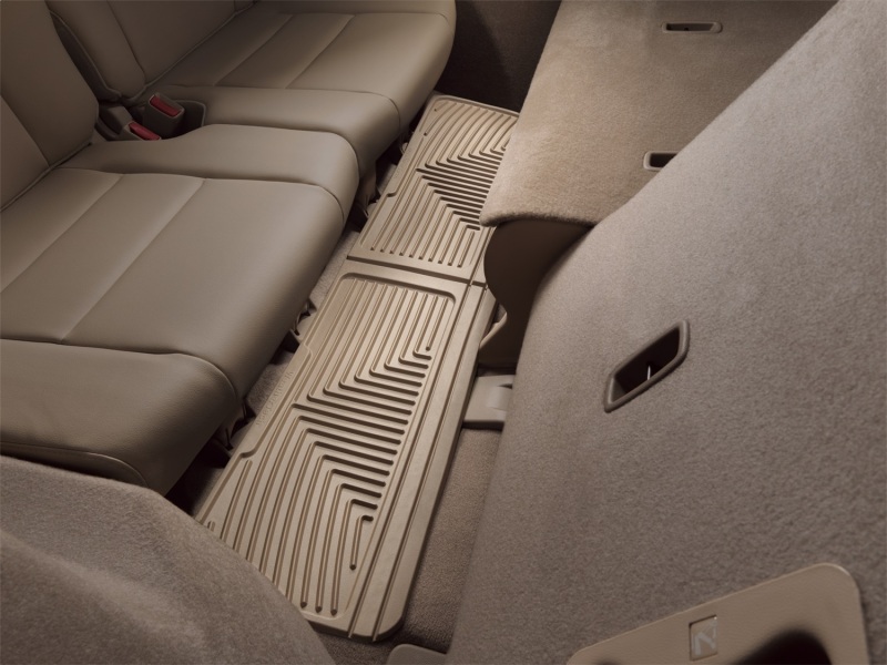 Lexus LX470 Floor Mats - Rear - WeatherTech - Rubber - Tan - `98-`07