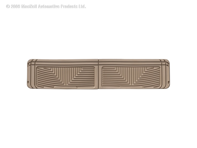 Lexus LX470 Floor Mats - Rear - WeatherTech - Rubber - Tan - `98-`07