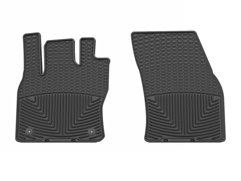 Volkswagen Tiguan Floor Mats - Front - WeatherTech - All-Weather - Black - `18-`24