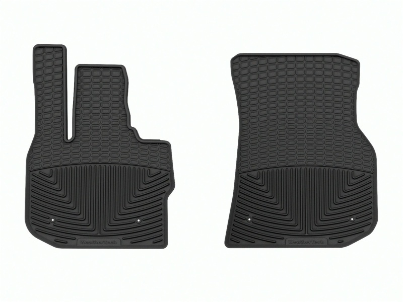 BMW X4M Floor Mats - Front - WeatherTech - All-Weather - Black - `20-`24
