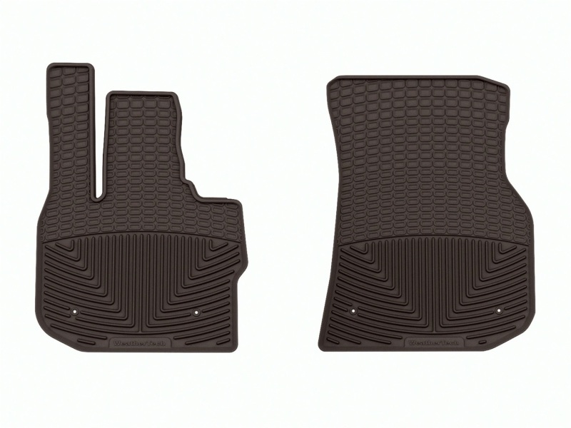 BMW X4M Floor Mats - Front - WeatherTech - All-Weather - Cocoa - `20-`24