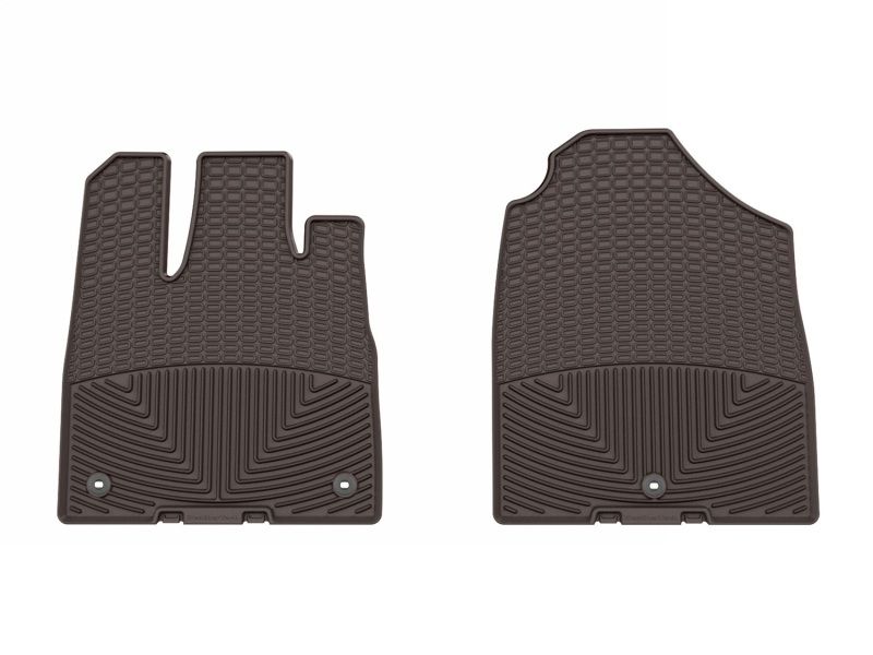 Honda Pilot Floor Mats - Front - WeatherTech - All-Weather - Cocoa - `23-`25