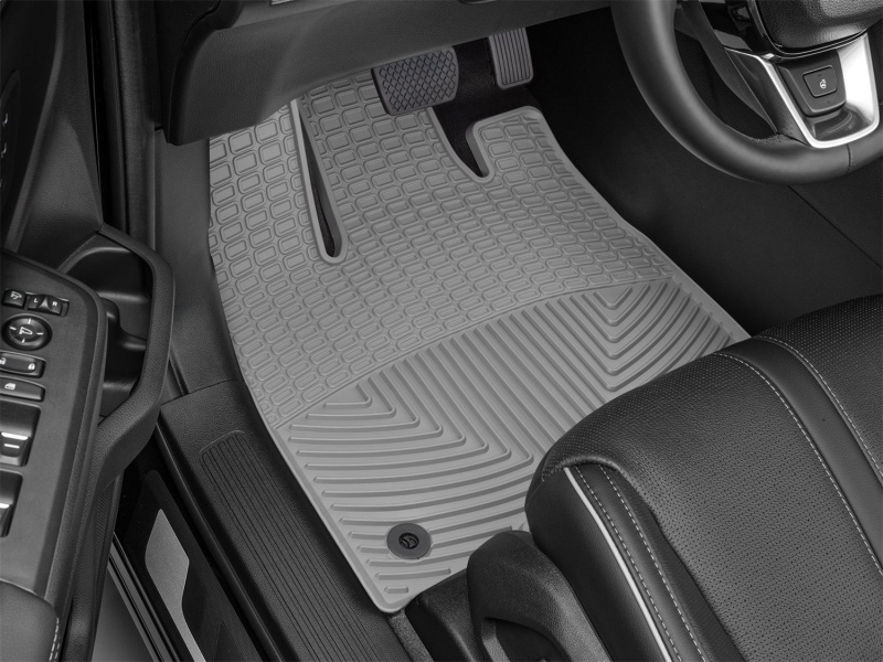 Honda Pilot Floor Mats - Front - WeatherTech - All-Weather - Grey - `23-`25