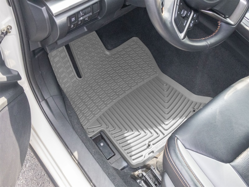 Subaru Crosstrek Floor Mats - Front - WeatherTech - All-Weather - Grey - `18-`23