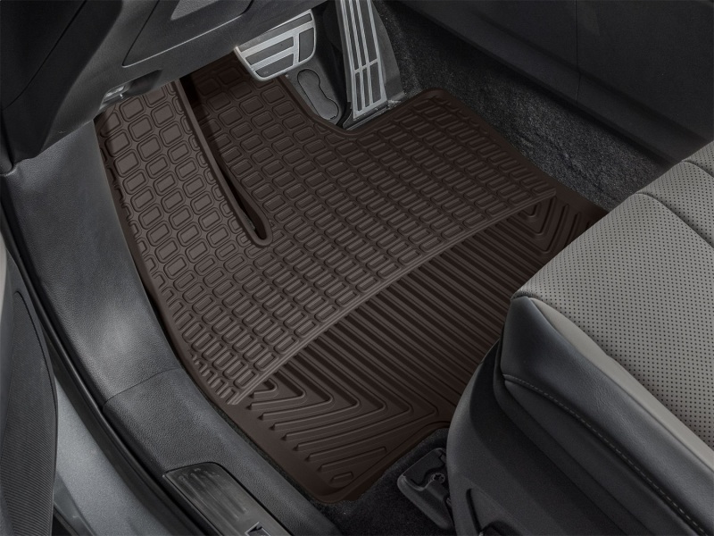 Lexus TX Floor Mats - Front - WeatherTech - All-Weather - Cocoa - `24-`25