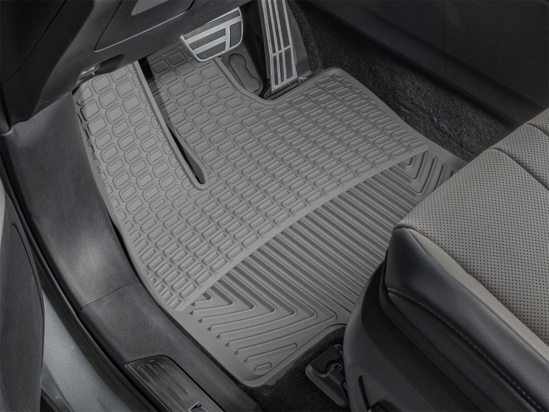 Lexus TX Rubber Mats - Front - WeatherTech - All-Weather - Grey - `24-`25