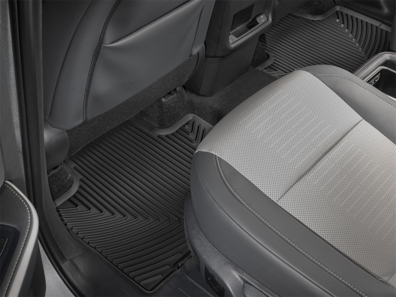Lexus TX Floor Mats - Rear - WeatherTech - All-Weather - Black - `24-`26