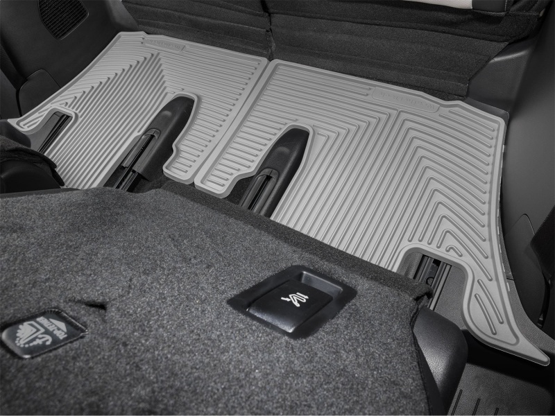 Lexus TX Floor Mats - Rear - WeatherTech - All-Weather - Grey - `24-`26