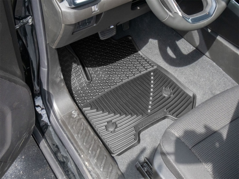 Chevrolet Colorado Floor Mats - Front - WeatherTech - All-Weather - Black - `23-`26