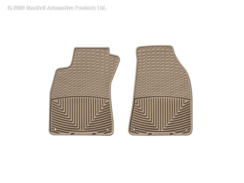 Audi A6 Floor Mats - Front - WeatherTech - All-Weather - Tan - `95-`04