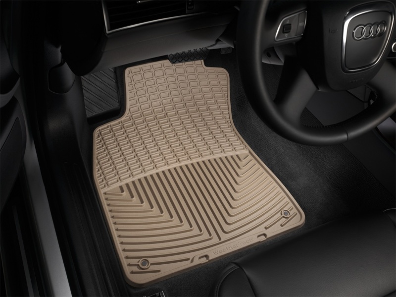 Audi A6 Floor Mats - Front - WeatherTech - All-Weather - Tan - `95-`04