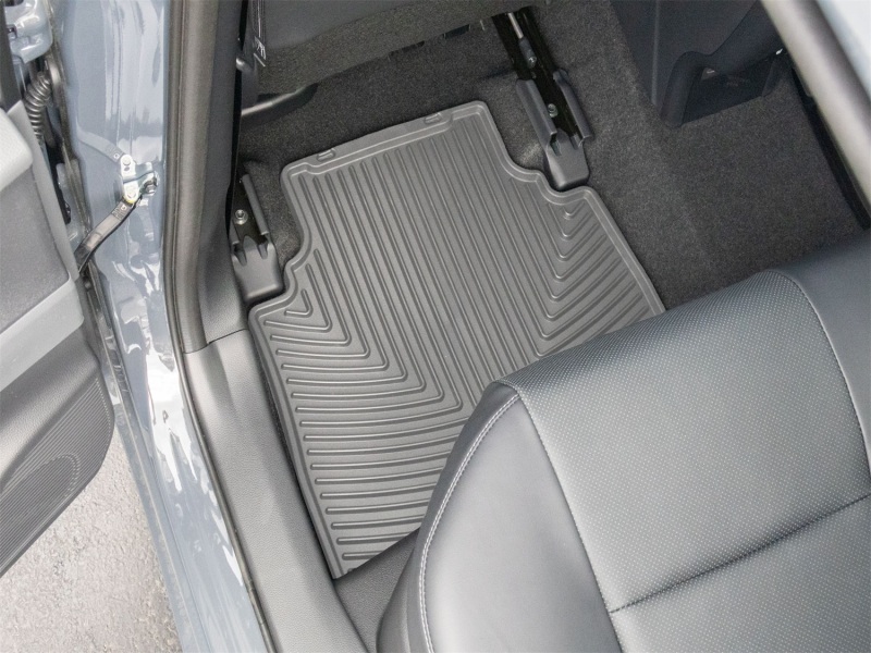 Toyota Prius Floor Mats - Rear - WeatherTech - All-Weather - Grey - `23-`26