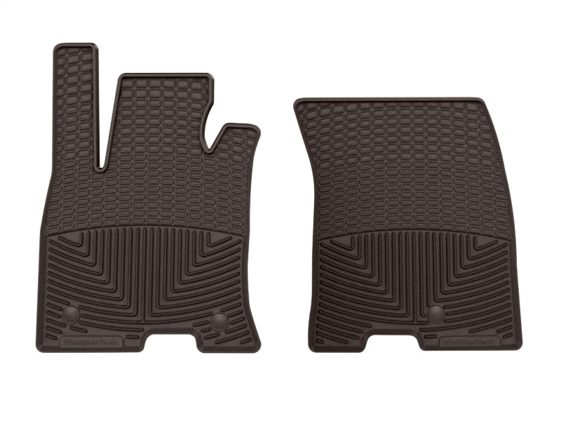 Ford Maverick Floor Mats - Front - WeatherTech - All-Weather - Cocoa - `22-`26
