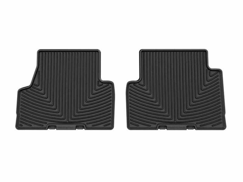 Ford Maverick Rubber Floor Mats - Rear - WeatherTech - All-Weather - Black - `22-`26