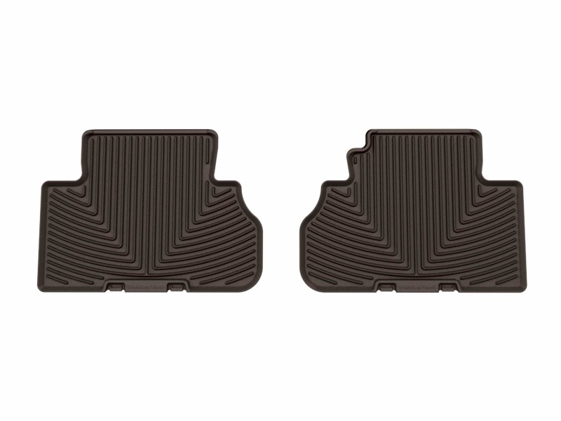 Audi Q5 Floor Mats - Rear - WeatherTech - All-Weather - Cocoa - `18-`25