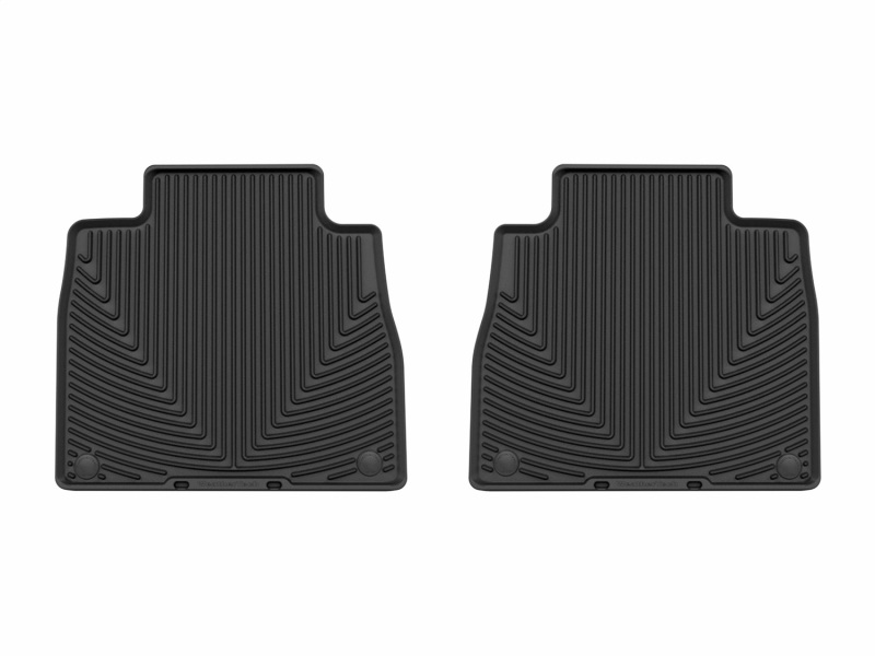 Mercedes-Benz GLS 63 AMG Rubber Mats - Rear - WeatherTech - All-Weather - Black - `20-`25