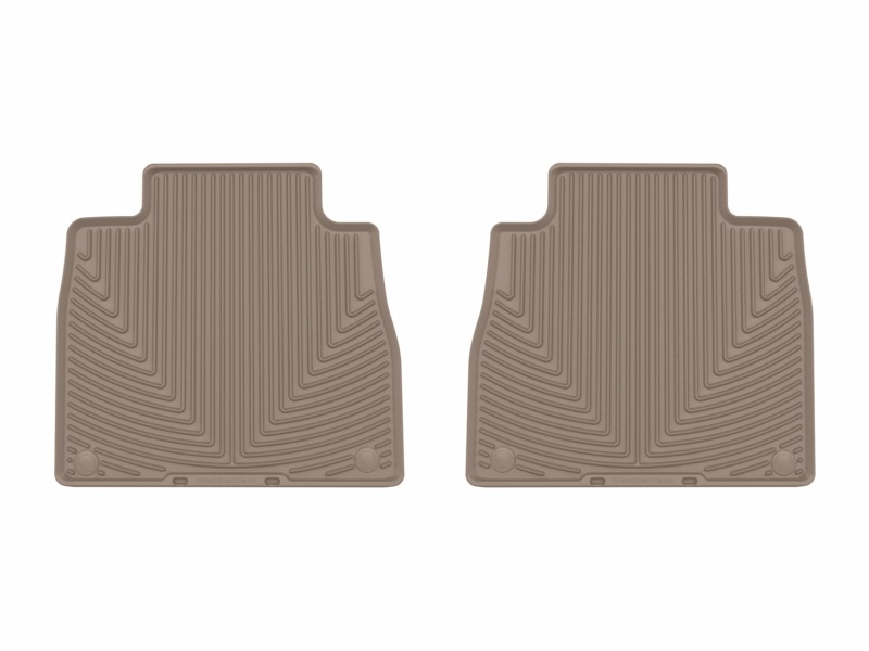 Mercedes-Benz AMG GLS 63 Floor Mats - Rear - WeatherTech - All-Weather - Tan - `20-`25