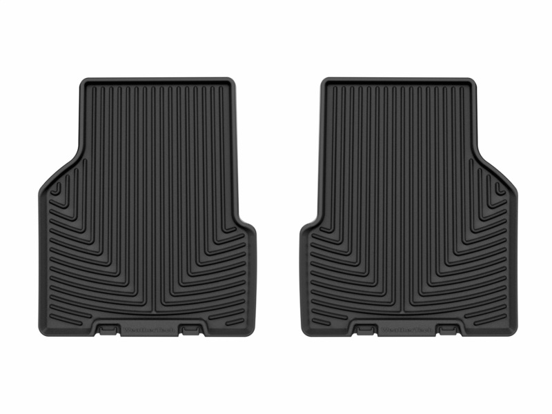 Jeep Compass Floor Mats - Rear - WeatherTech - All-Weather - Black - `17-`26