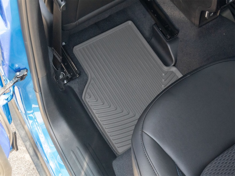 Jeep Compass Rubber Floor Mats - Rear - WeatherTech - All-Weather - Grey - `17-`26