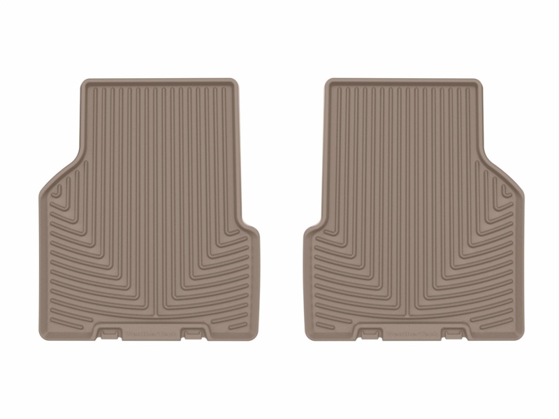 Jeep Compass Floor Mats - Rear - WeatherTech - All-Weather - Tan - `17-`26