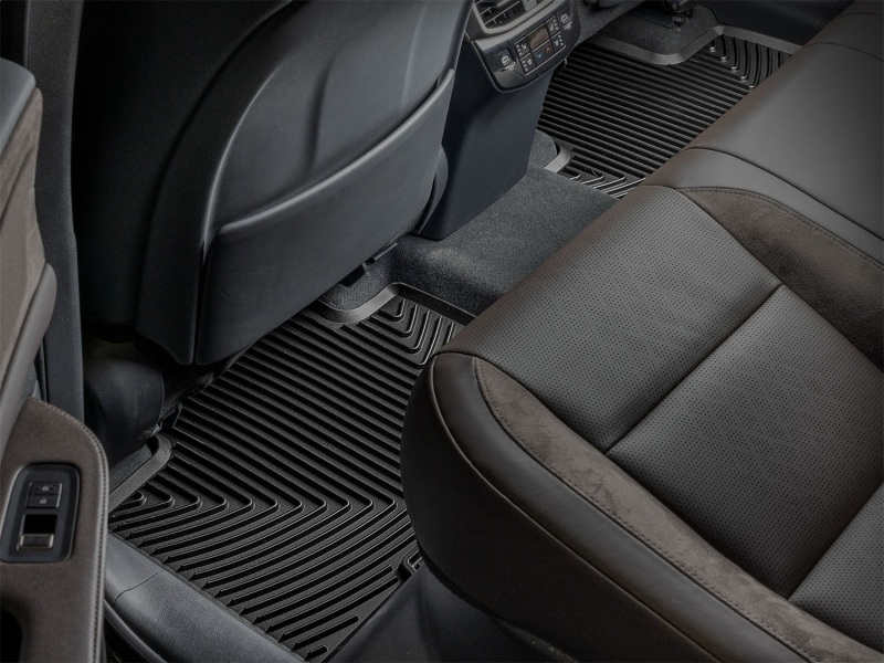 Lexus RX Rubber Floor Mats - Rear - WeatherTech - All-Weather - Black - `23-`26