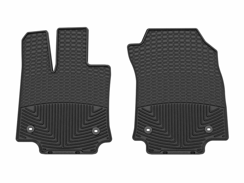 Lexus NX Floor Mats - Front - WeatherTech - All-Weather - Black - `22-`26