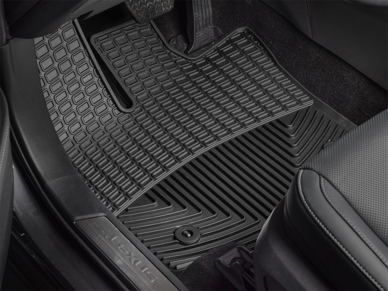 Lexus NX Floor Mats - Front - WeatherTech - All-Weather - Black - `22-`26