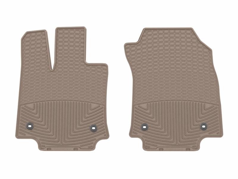 Lexus NX Floor Mats - Front - WeatherTech - All-Weather - Tan - `22-`26