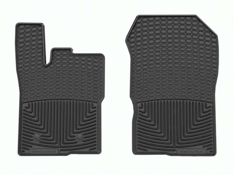 Ford Ranger Floor Mats - Front - WeatherTech - All-Weather - Black - `24-`25