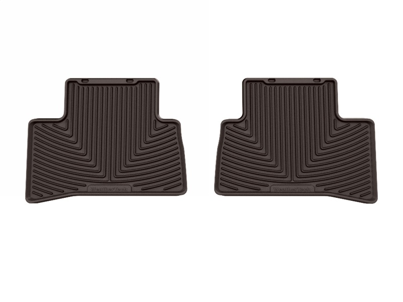 Toyota Corolla Cross Floor Mats - Rear - WeatherTech - All-Weather - Black - `22-`26