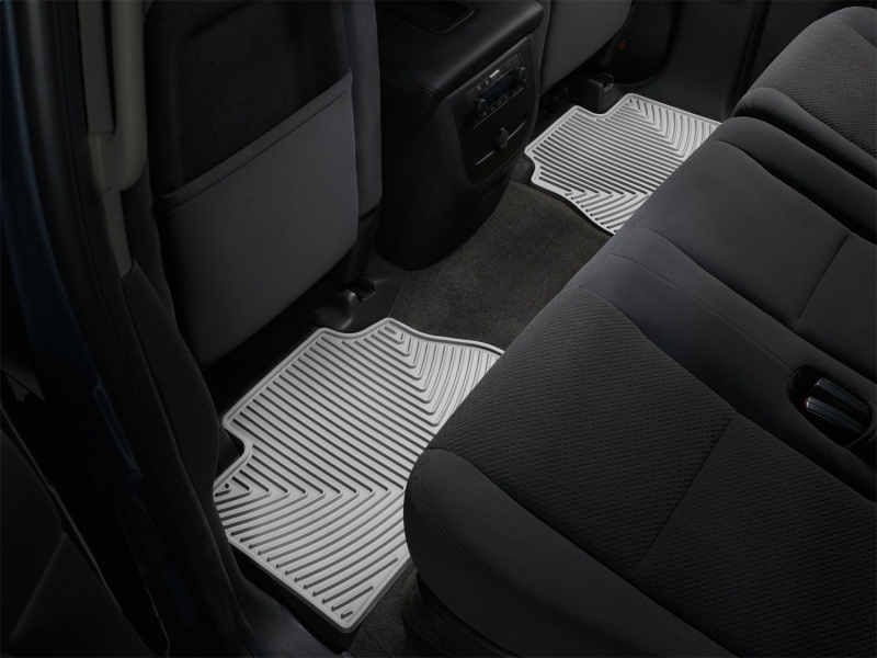 Dodge Ram 1500 Floor Mats - Rear - WeatherTech - Rubber All-Weather - Grey - `02-`08