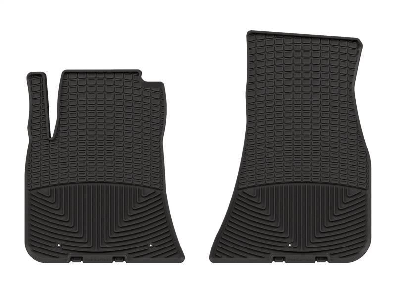 Dodge Challenger Floor Mats - Front - WeatherTech - All-Weather - Black - `17-`23