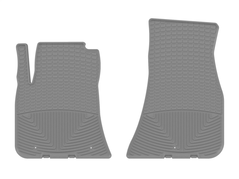 Dodge Challenger Rubber Mats - Front - WeatherTech - All-Weather - Grey - `17-`23