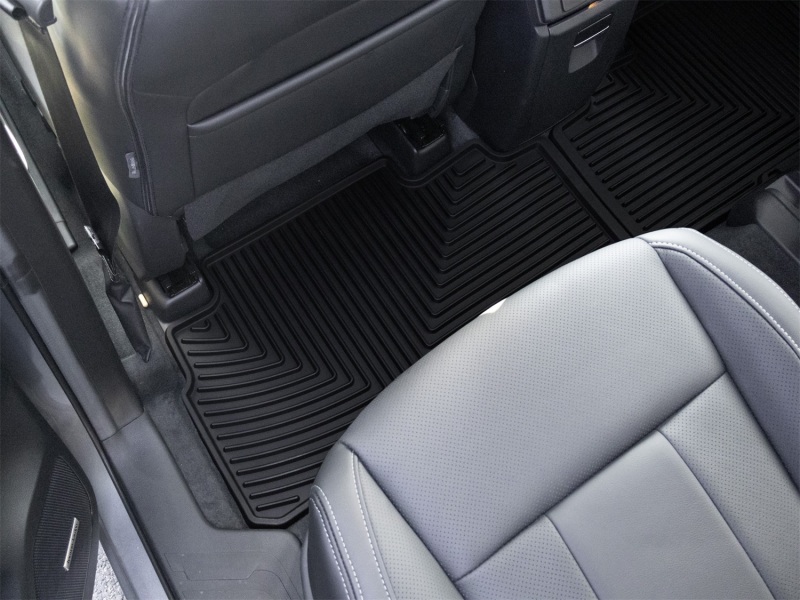 Subaru Ascent Floor Mats - Rear - WeatherTech - All-Weather - Black - `19-`26