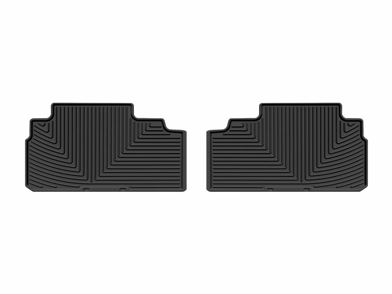 Subaru Ascent Floor Mats - Rear - WeatherTech - All-Weather - Black - `19-`26