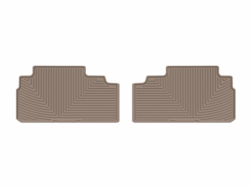 Subaru Ascent Floor Mats - Rear - WeatherTech - All-Weather - Tan - `19-`26