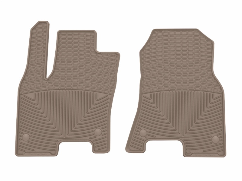 Ram Truck 1500 Floor Mats - Front - WeatherTech - All-Weather - Tan - 2025+