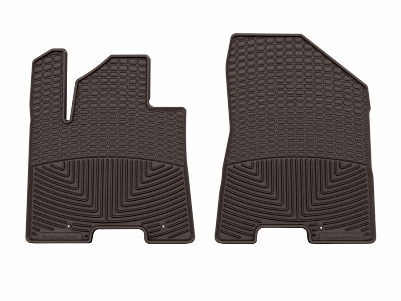 Hyundai Tucson Floor Mats - Front - WeatherTech - All-Weather - Cocoa - `19-`21