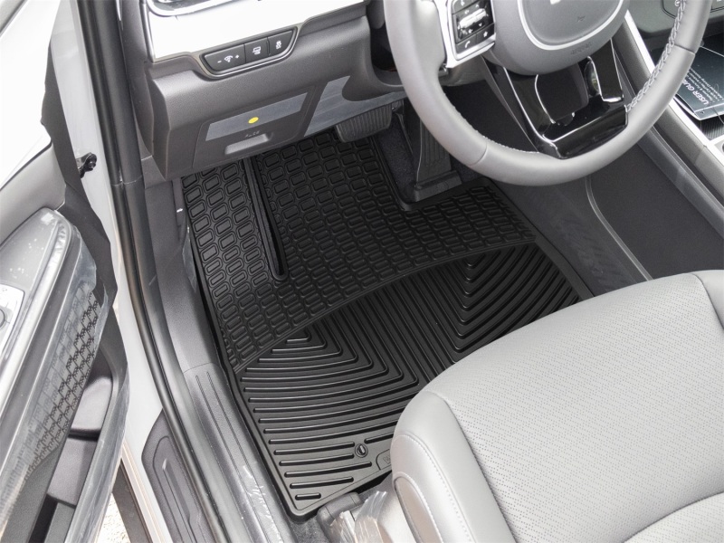 Kia Carnival Floor Mats - Front - WeatherTech - All-Weather - Black - `22-`26