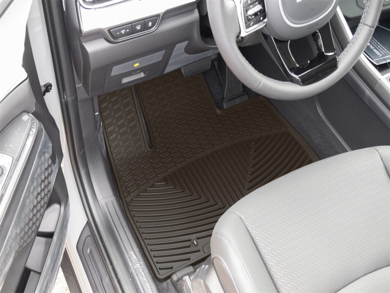 Kia Carnival Floor Mats - Front - WeatherTech - All-Weather - Cocoa - `22-`26