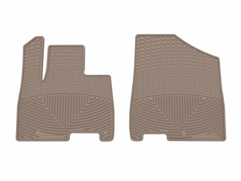 Kia Carnival Floor Mats - Front - WeatherTech - All-Weather - Tan - `22-`26