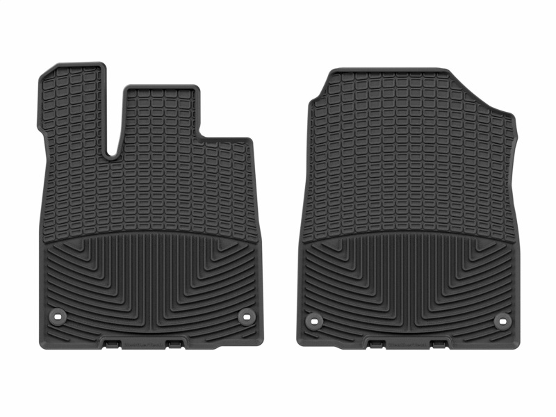Acura MDX Floor Mats - Front - WeatherTech - All-Weather - Black - `22-`26