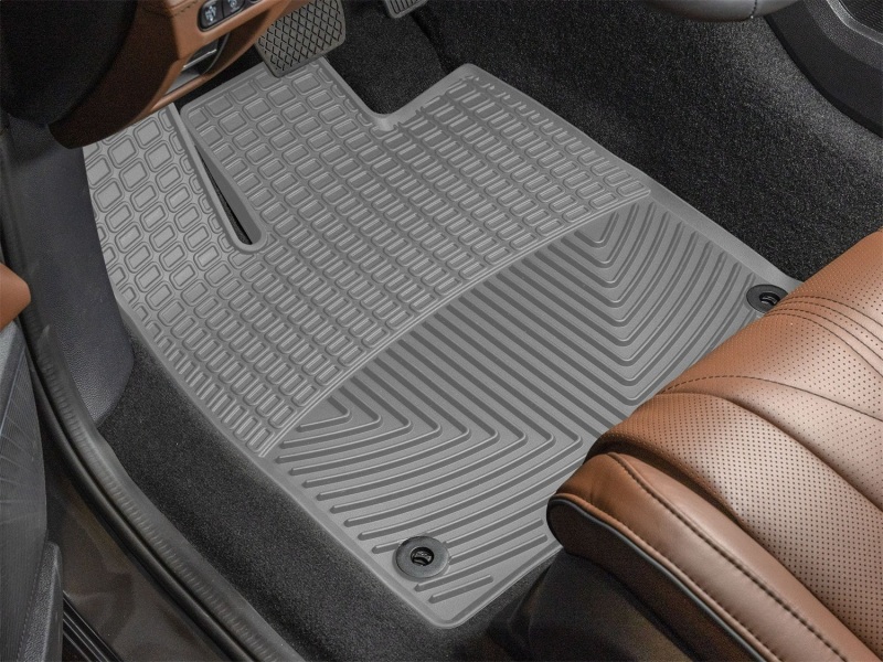Acura MDX Floor Mats - Front - WeatherTech - All-Weather - Grey - `22-`26