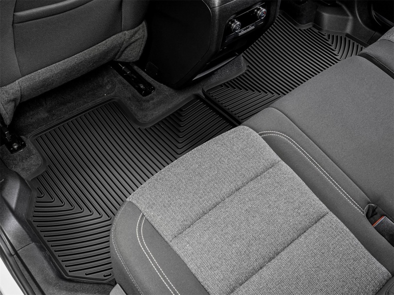 Buick Enclave Floor Mats - Rear - WeatherTech - All-Weather - Black - `25-`26