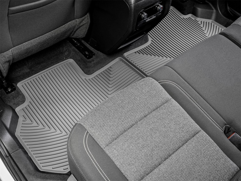 Buick Enclave Floor Mats - Rear - WeatherTech - All-Weather - Grey - `25-`26