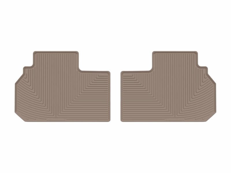 Buick Enclave Floor Mats - Rear - WeatherTech - All-Weather - Tan - `25-`26