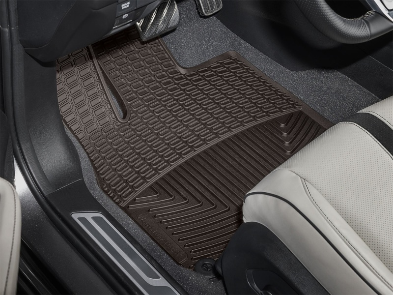 Acura RDX Floor Mats - Front - WeatherTech - All-Weather - Cocoa - `19-`26
