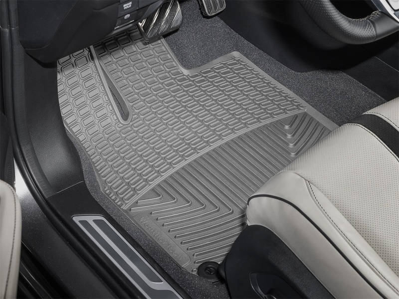 Acura RDX Floor Mats - Rubber - Front - WeatherTech - All-Weather - Grey - `19-`26