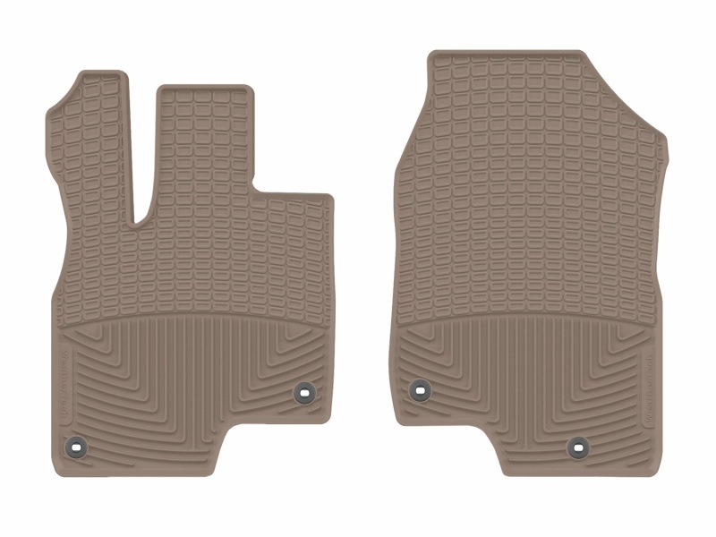Acura RDX Floor Mats - Front - WeatherTech - All-Weather - Tan - `19-`26