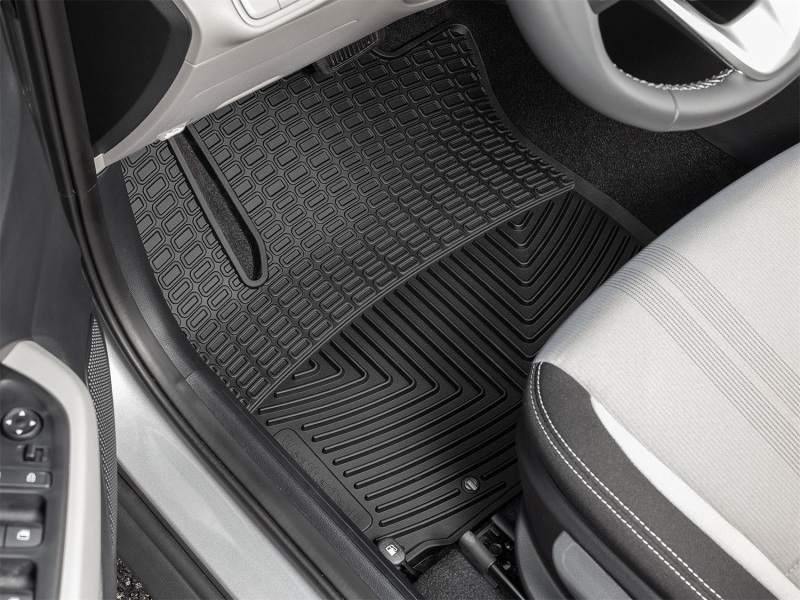 Hyundai Venue Floor Mats - Front - WeatherTech - All-Weather - Black - `20-`26